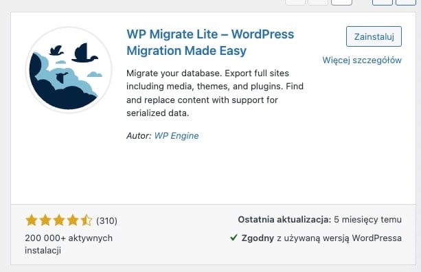 WP Migration Lite